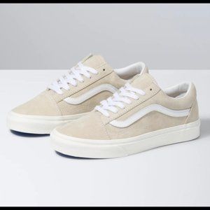 Vans Old Skool sandshell/snow white -women's SIZE 6